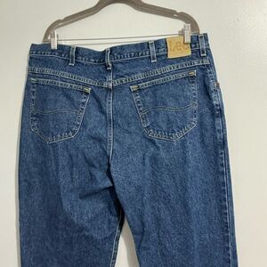 Vintage Lee Blue Denim Jeans size 42x 32